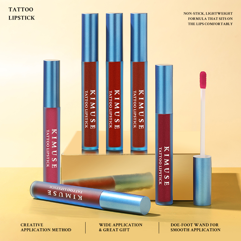 Discount on Kimuse  shoes - SKU:  Peel Off Lip Stain Tattoo Lipstick Long-Lasting And Waterproof Peel Off Pink Lip Tint Make Up