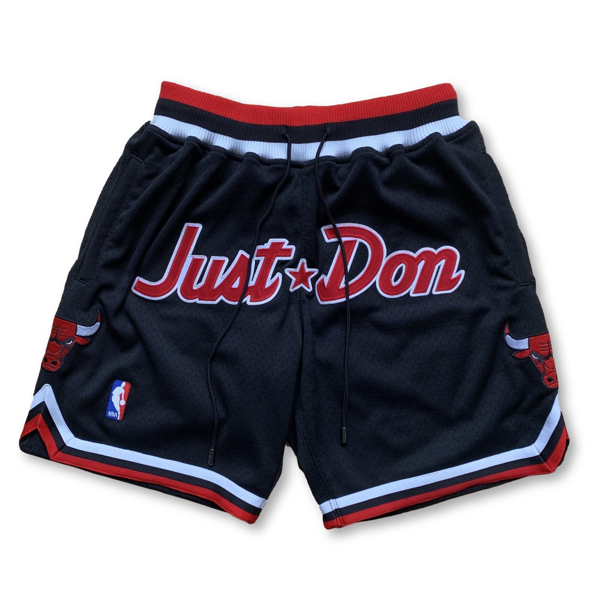 Just Don Chicago Bulls anniversary shorts in 2023