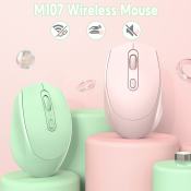 Silent Bluetooth Wireless Mouse for Laptop and Tablet