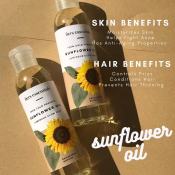 Hers Essentials Cold Pressed Sunflower Oil - 100ml/520ml