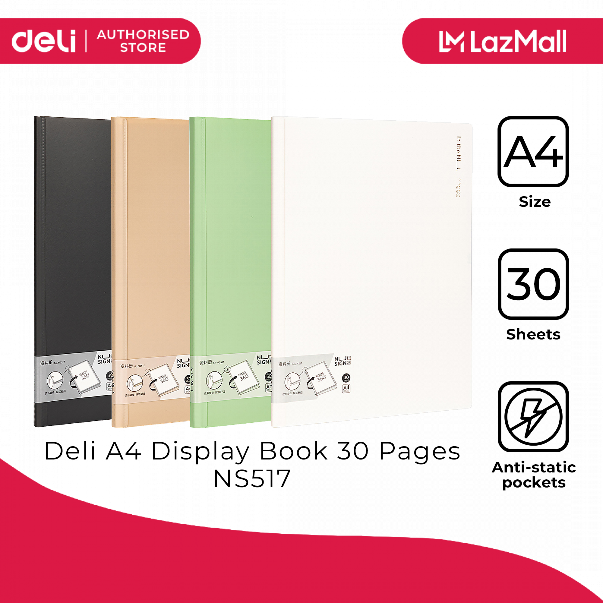 Nusign Display Book - Deli Group