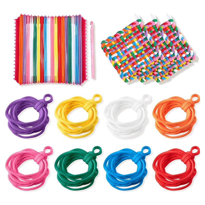 192 Pieces Loom Potholder Loops Weaving Loom Loops Weaving Craft