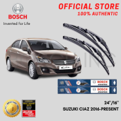 Bosch Wiper Blade Set for Suzuki CIAZ 2016-Present