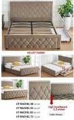 Malaysian Rubberwood Bedframe Recheal With Pull Out Closet