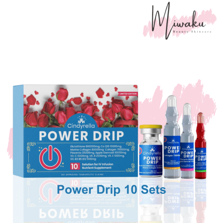 Miwaku Power Drip: 10 Sets for Radiant, Glowing Skin