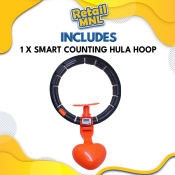 Retailmnl Smart Counting Hula Hoop - Adjustable and Detachable