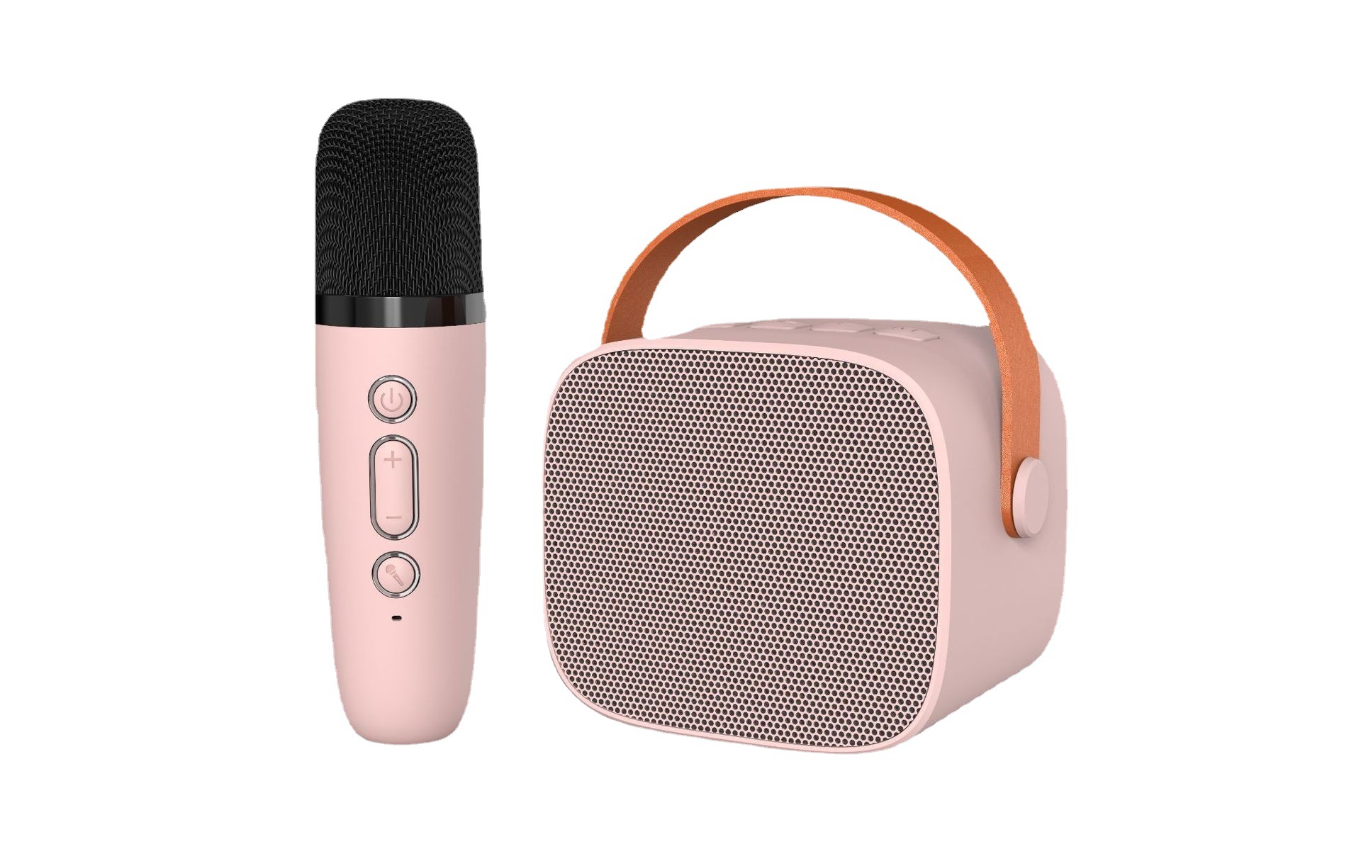 Small bluetooth store speaker with microphone