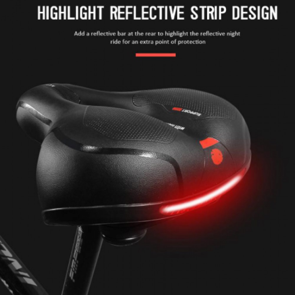 Big soft bicycle online seat