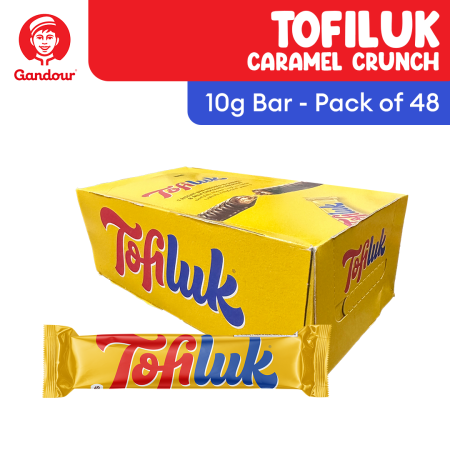 Gandour Caramel Crunch Chocolate Bar - 10g - Official Store