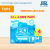 EQ Colors Large  - 58 pcs x 1 pack  - Tape Diapers