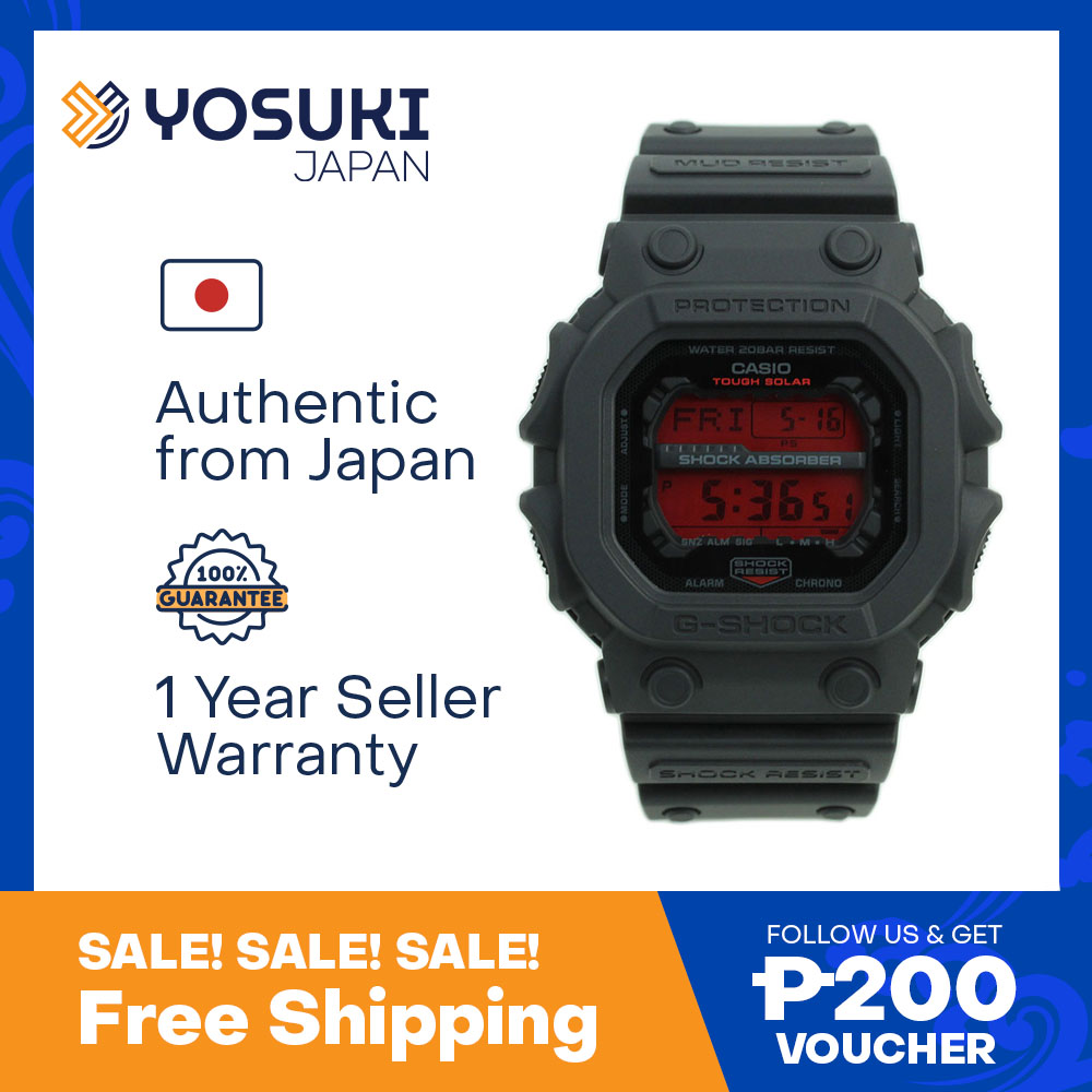 G-SHOCK GXW GX-56 タフソーラー ラバー GXW-56-1AJF GXW-56-1AJF | CASIO