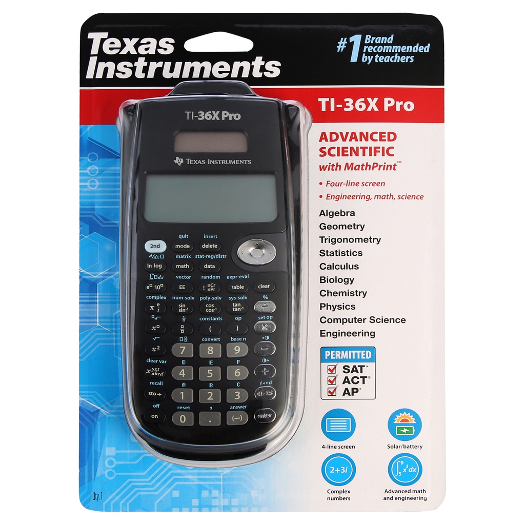 Shop Texas Instruments Ti-36x Pro Engineering/scientific Calculator with  great discounts and prices online Sep 2023 Lazada Philippines