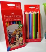 FABER- CASTELL 12 & 24  Classic Colour Pencils
