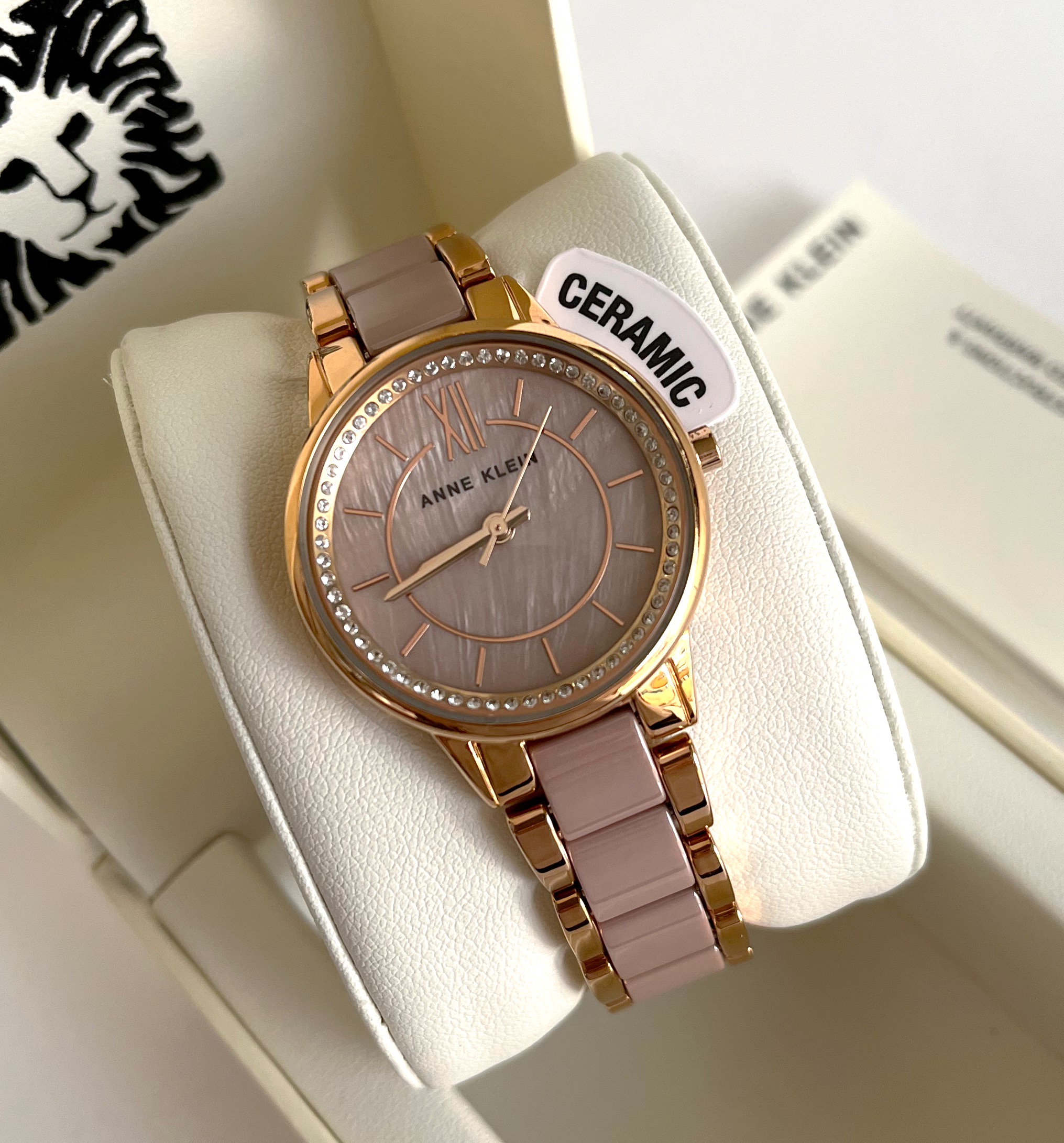 Anne klein ceramic online watch price