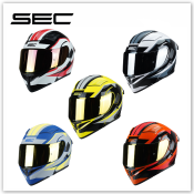 Sec Modular Helmet for Motorcycle Whirlwind - Jak Gloss/Matte