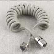 1.2m Retractable Spiral Hose for Bidet Toilet Sprayer (Brand: [if