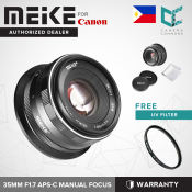 MEIKE 35mm f/1.7 Manual Focus Lens for Canon EF-M