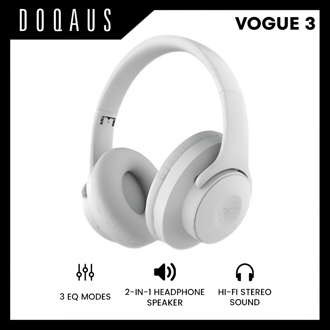 DOQAUS Focus Bluetooth Wireless Headphones with 40 hours Battery
