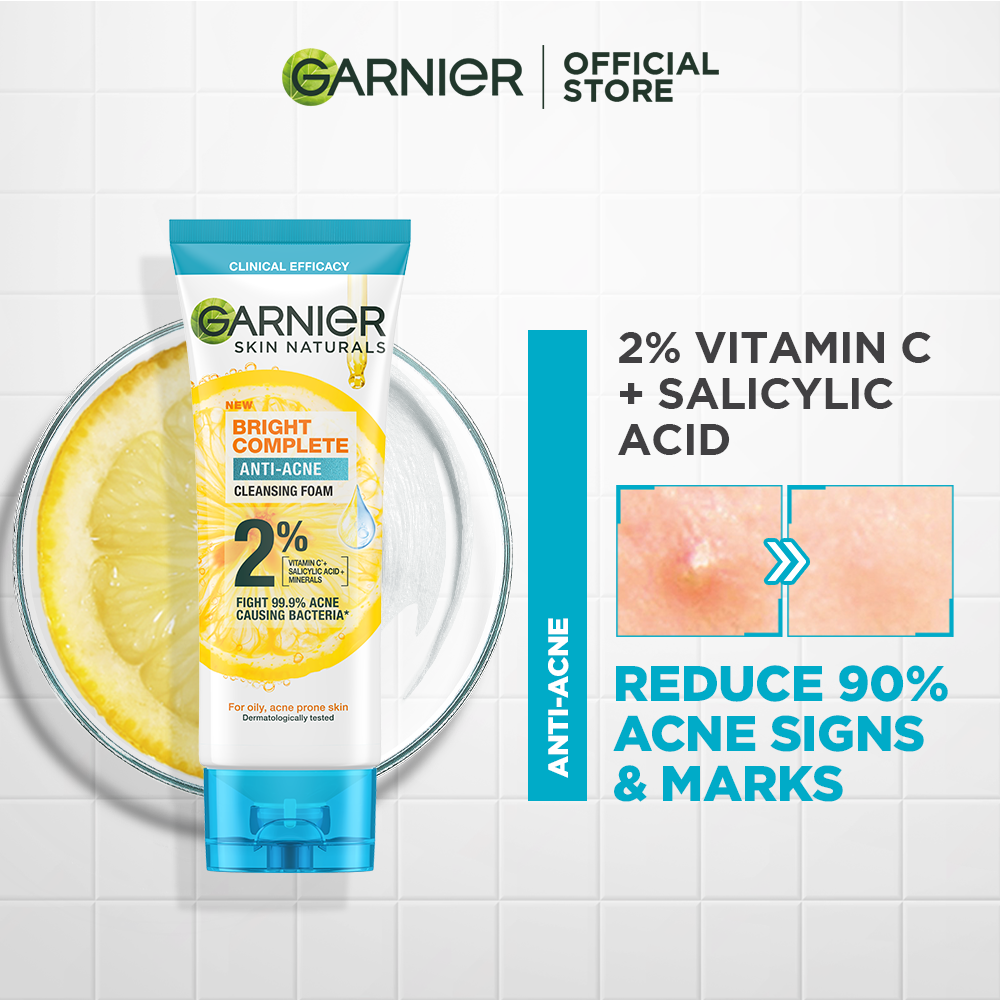 Garnier Bright Complete Anti-Acne Cleanser