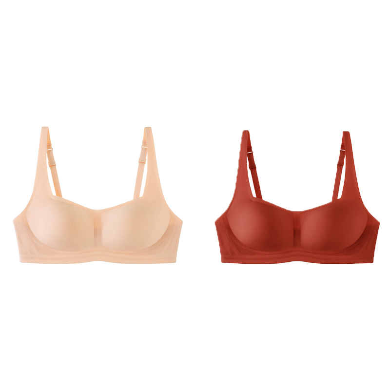 Motovita Women Seamless Bra Yoga Square Neck Push Up Wire Free Bra Full Cup Soft Support Comfortable Lingerie - Image 4