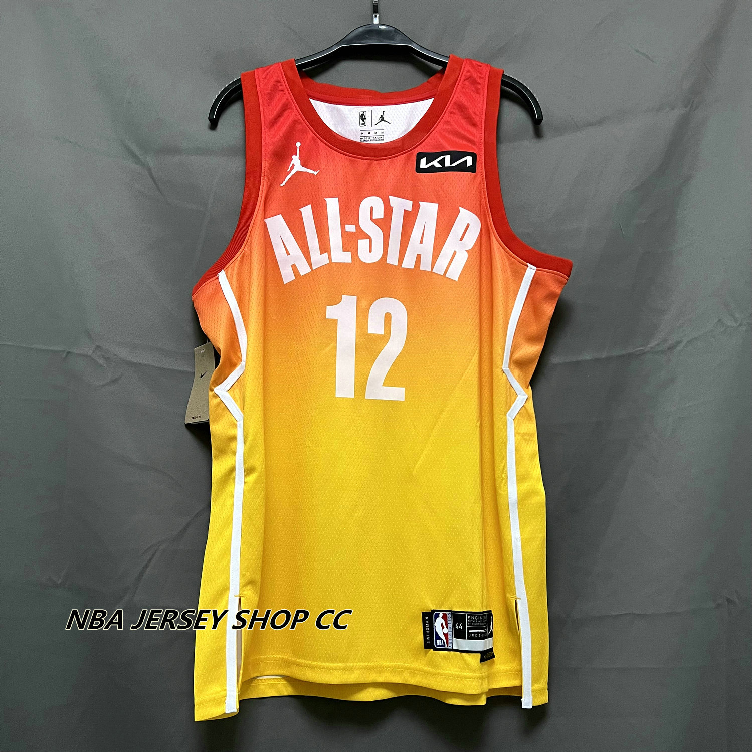 2023 NBA All Star Blue 6#JAMES Hot Pressed Jersey