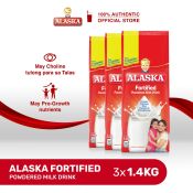 Alaska Fortified Powdered Milk Drink 1700g Set of 3