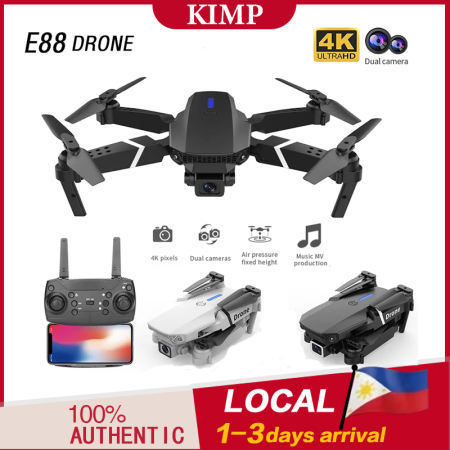 E88 Pro RC Mini Drone With 4k Camera, WiFi FPV