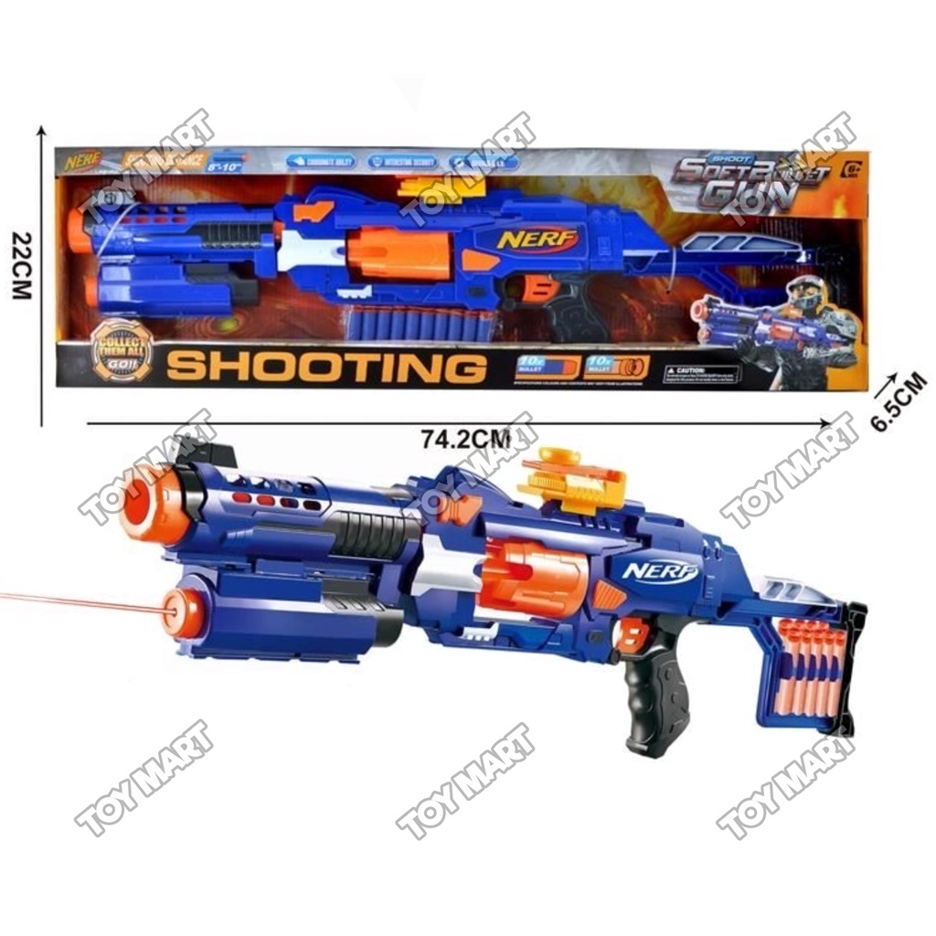 Nerf Doublebreach N-Strike Mega Double-Barrel Blasting Nerf