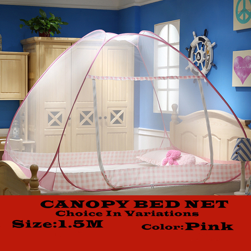 Folded Mosquito Net for Beds, King/Queen Size, Anti-Bite Tent