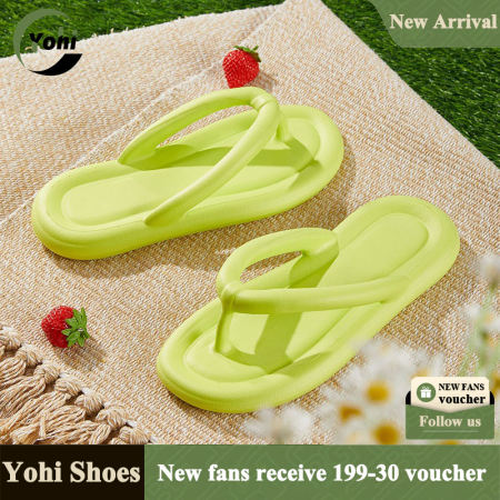 Yohi Macaron Flip Flops: Colorful Summer Slippers for Women