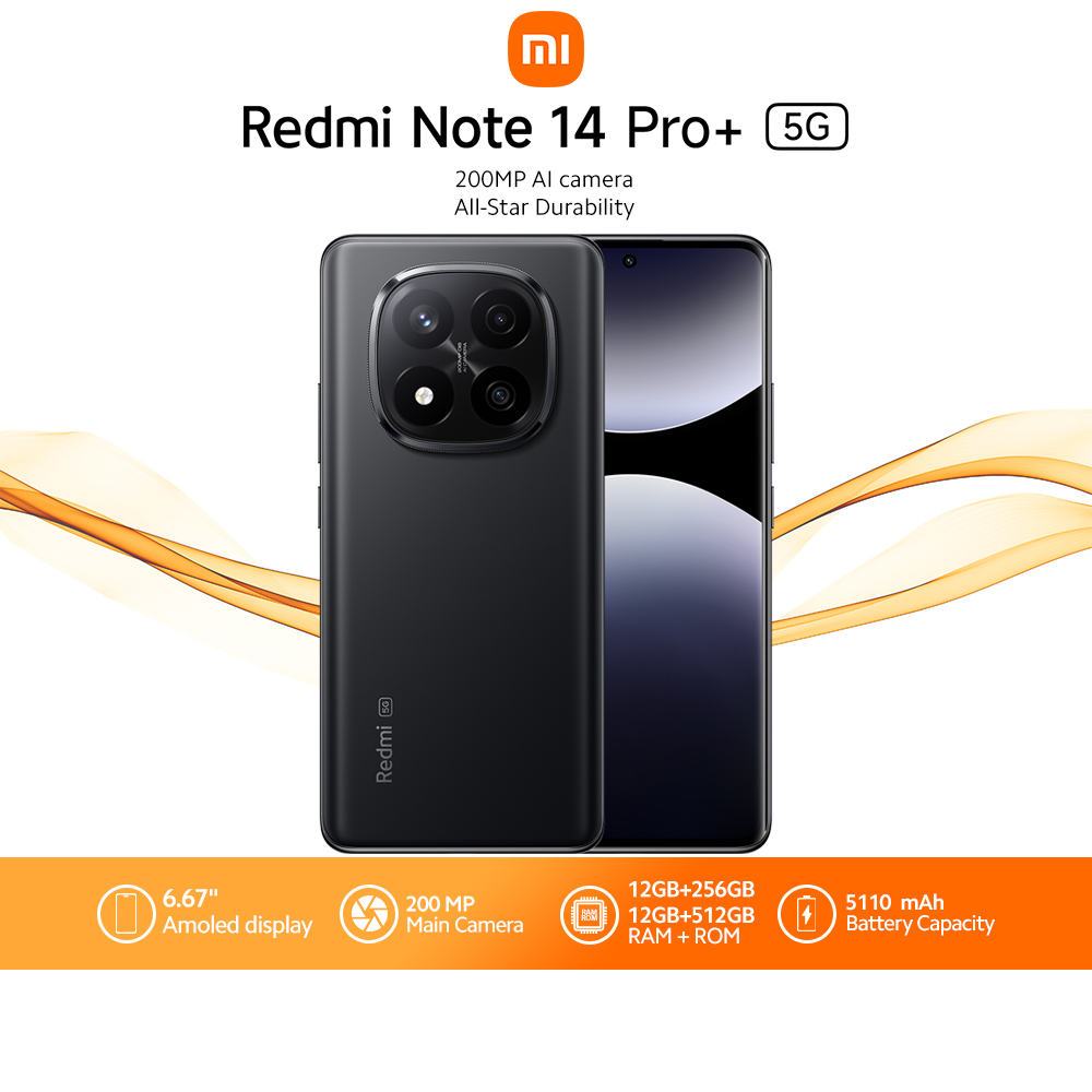 Redmi Note 14 Pro Plus 5G Snapdragon 7s Gen 3 5110mAh 200MP Camera