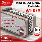 Foldable 88 Keys Roll Up Keyboard - Portable Soft Piano