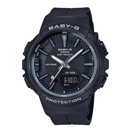 CASIO BABY-G BGA-240 BGA-240-1A1JF ブラック New Baby-G: BGA-240 for Running and BGA-1050 Solar Radio - G