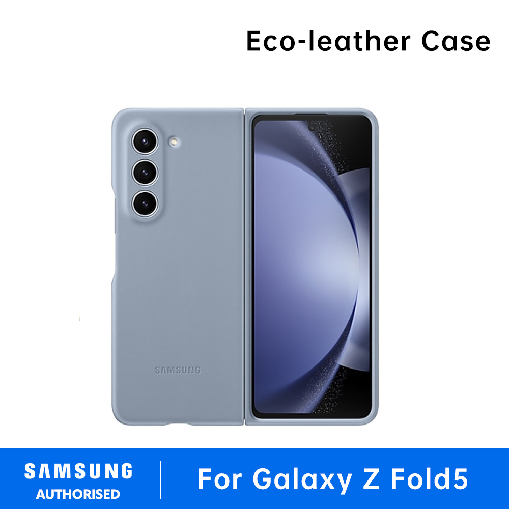 Original Samsung Galaxy Z Fold 5 Eco-Leather Case Full Protective Slim Cover For Samsung Galaxy Z Fold 5