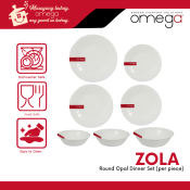 Omega Houseware Zola Round Opal Dinner Set