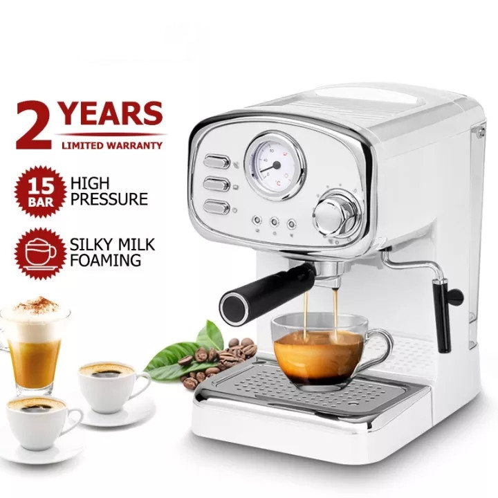 Espresso Coffee Machine 15 Bar Pump 