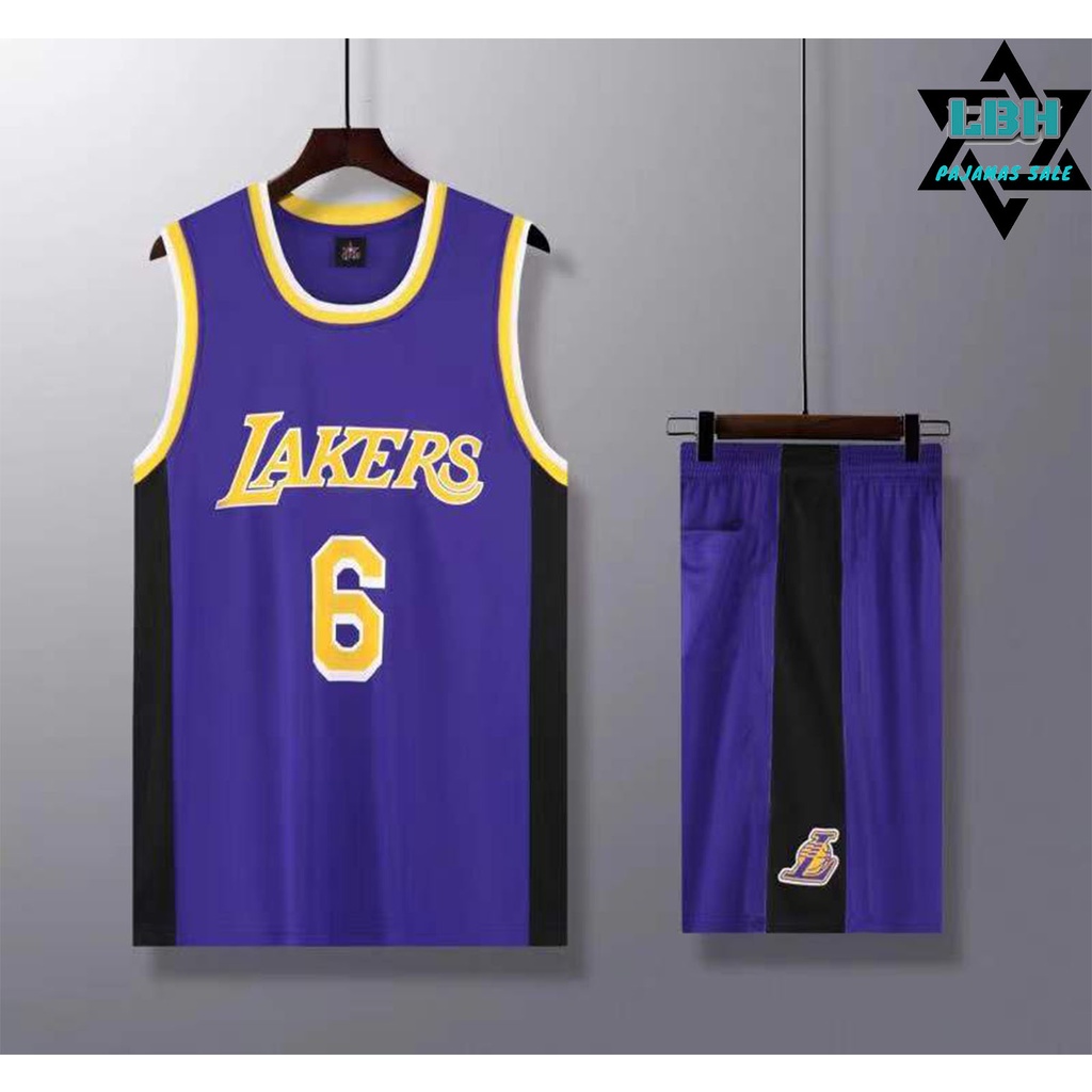 Unisex Los Angeles Lakers LeBron James Jordan Brand Purple