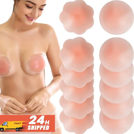 Women's Reusable Silicone Nipple Covers by 