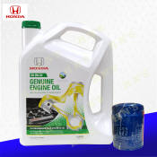 Honda Genuine 0W-20 Synthetic Oil Change Bundle with Filter