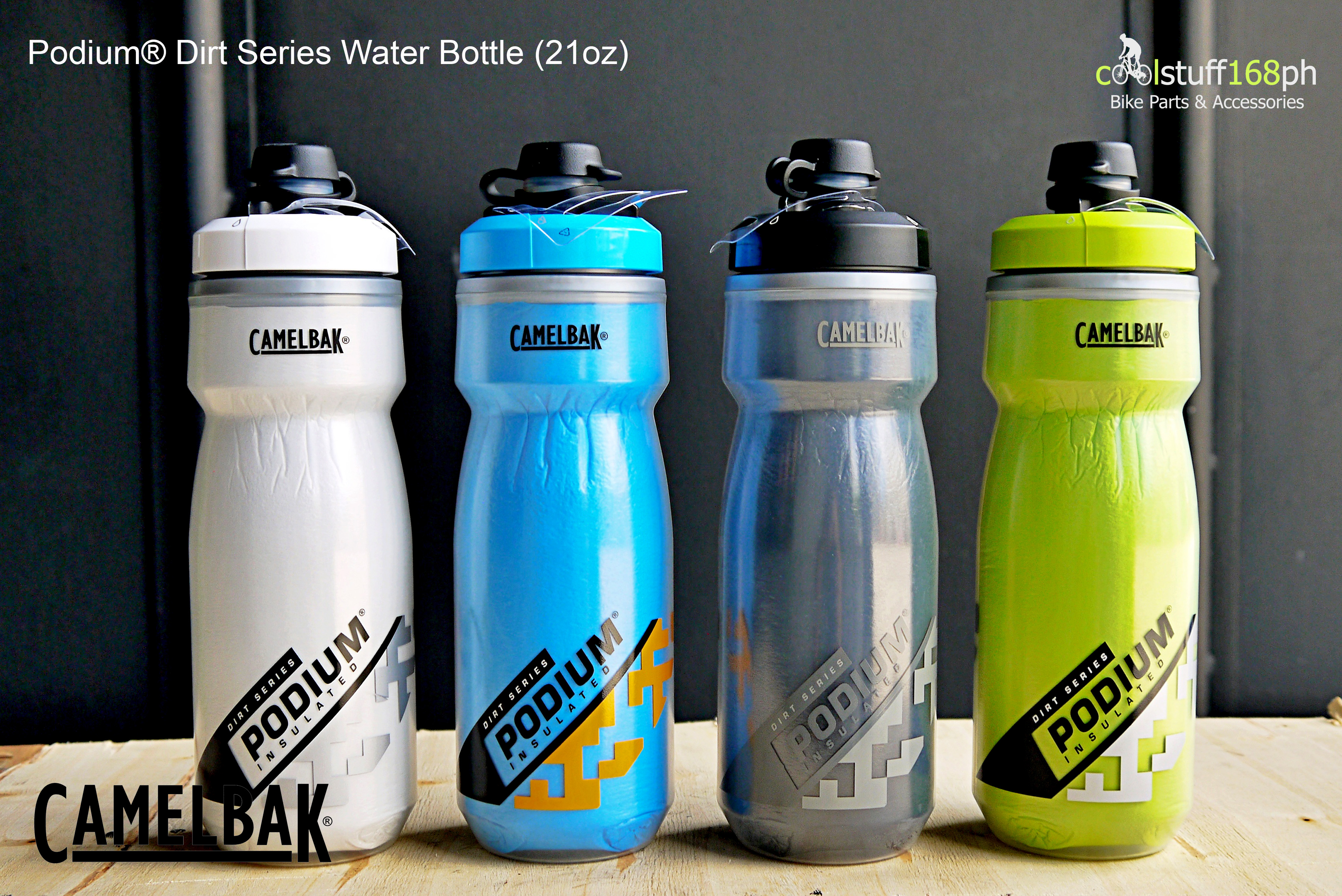 CAMELBAK 21oz Dirt Series Podium Chill Insulated Water Bottle Bicycle  Accessories