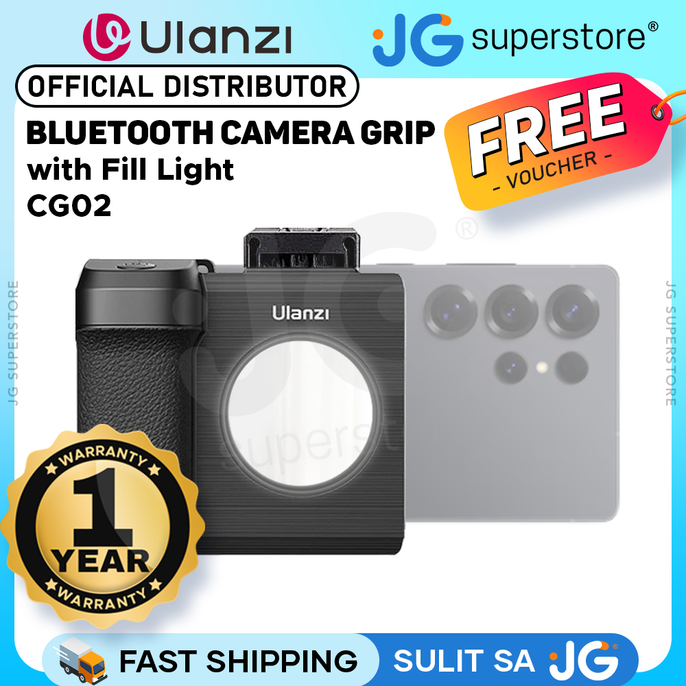 Product photo of Ulanzi CG-02 Camera Grip with Fill Light from its Lazada listing