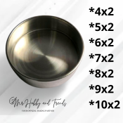 Round Cake Pan Set - 6" to 10" Sizes