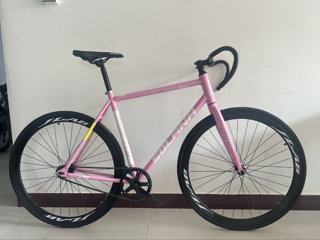 Celt Fixie Pink SOLANA FIXIE STEEL 700c 23c SLOPE GEOMETRY New