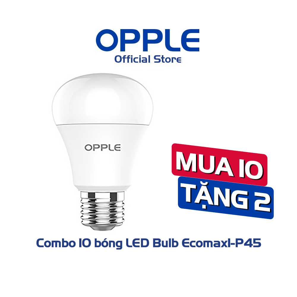 Bóng Đèn OPPLE LED Bulb Ecomax E27 P45-E27-3W- Tiết Kiệm Điện