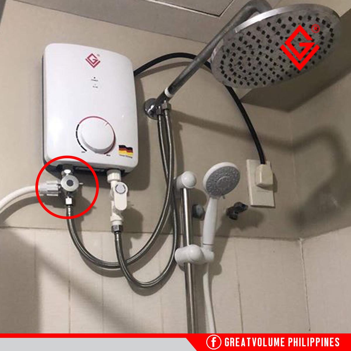 GV SP-35 Single Point Shower Water Heater 3.5kw | Lazada PH
