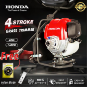 Honda 42CC Gasoline Grass Cutter Trimmer - Portable Garden Tool