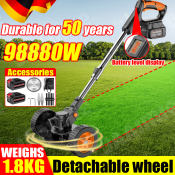 Rechargeable Cordless Lawn Mower with 5-Year Warranty - Brand Name