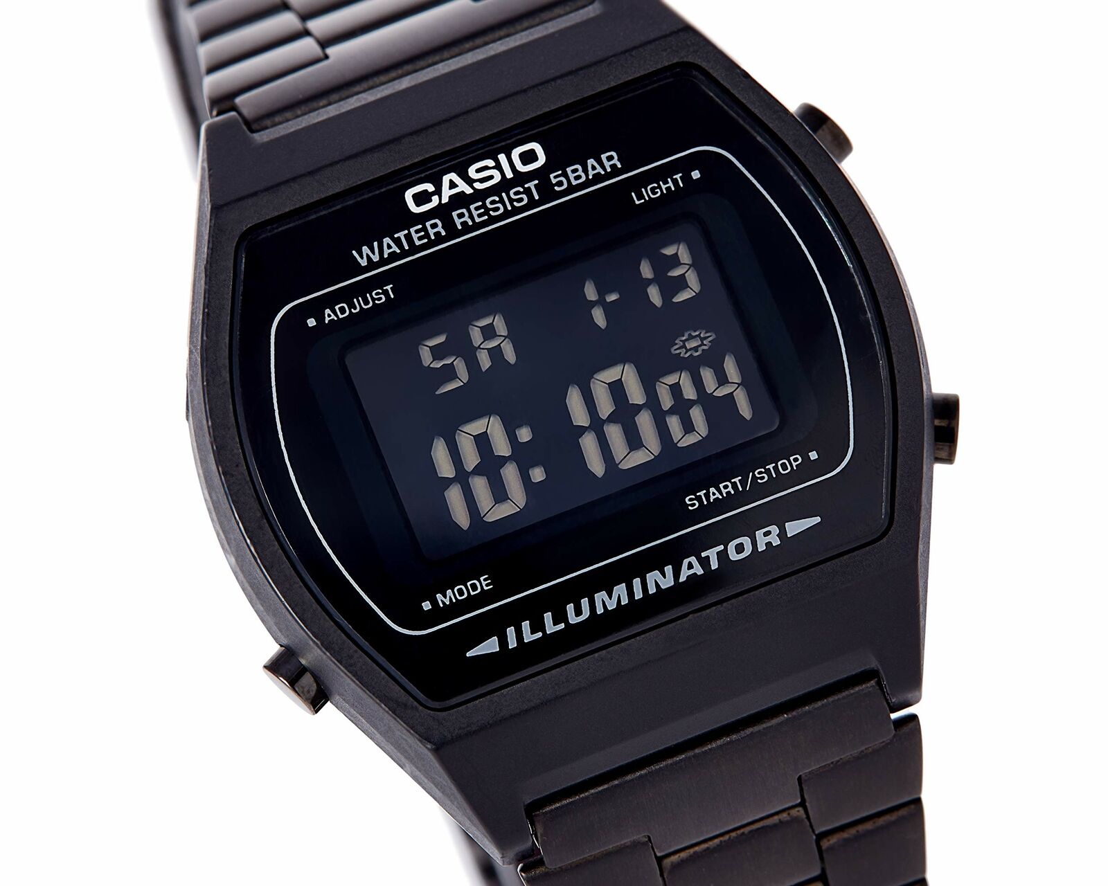 Casio water resist 5 bar outlet illuminator