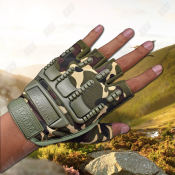 Army Green Black Tactical Outdoor Gloves for Hunting and Cycling