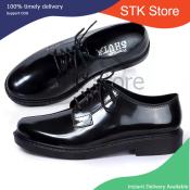 STK233 Premium Black Shoes Service/security Formal Work Shoes High Quality for Men and Women